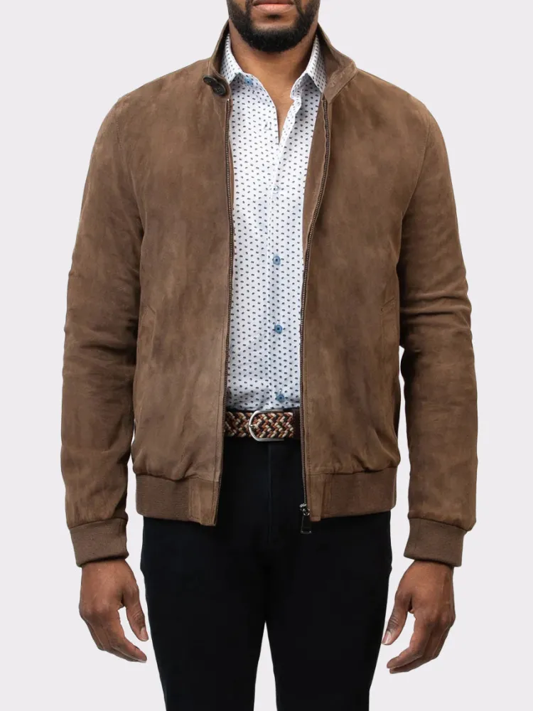 blouson_en_daim_aldo__cam_0.webp Palenzo Prêt-à-porter | Manteaux | Blouson en daim Aldo - Camel