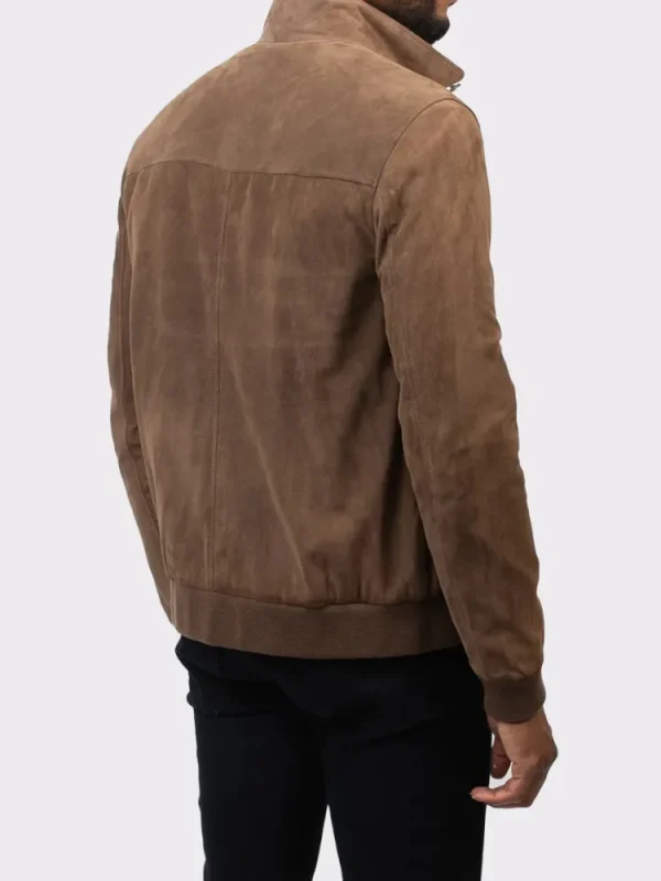 Palenzo Prêt-à-porter | Manteaux | Blouson en daim Aldo - Camel