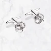 Palenzo Cérémonie | Accessoires Et Chaussures | Boutons de manchettes - Métal argenté noeuds