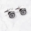 Palenzo Accessoires Et Chaussures | Prêt-à-porter | Boutons de manchettes métal - Argenté boussoles