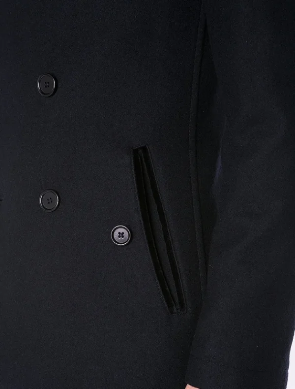 Palenzo Prêt-à-porter | Manteaux | Caban slim - Bleu marine
