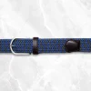 Palenzo Accessoires Et Chaussures | Prêt-à-porter | Ceinture tressée - Bleu et anthracite