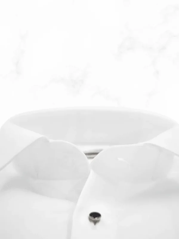 Palenzo Prêt-à-porter | Chemises Cérémonie | Chemise col cassé - Blanc
