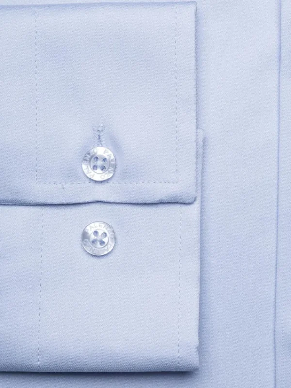 Palenzo Prêt-à-porter | Chemises | Chemise col cutaway - Bleu ciel