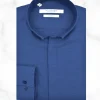 Palenzo Prêt-à-porter | Chemises | Chemise col inversé - Bleu