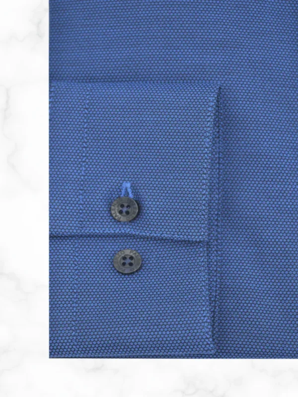 Palenzo Prêt-à-porter | Chemises | Chemise col inversé - Bleu
