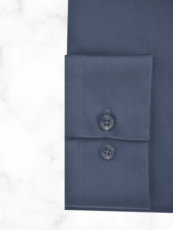 Palenzo Prêt-à-porter | Chemises | Chemise col inversé - Bleu marine