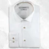 Palenzo Prêt-à-porter | Chemise petit col français - Blanc
