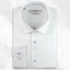Palenzo Prêt-à-porter | Chemise petit col français - Blanc