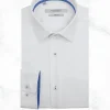 Palenzo Prêt-à-porter | Chemises | Chemise petit col français - Blanc