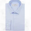 Palenzo Prêt-à-porter | Chemises | Chemise petit col français - Bleu ciel imprimé