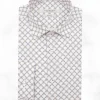 Palenzo Prêt-à-porter | Chemises | Chemise petit col français - Blanc imprimé