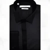 Palenzo Cérémonie | Prêt-à-porter | Chemise petit col français - Noir