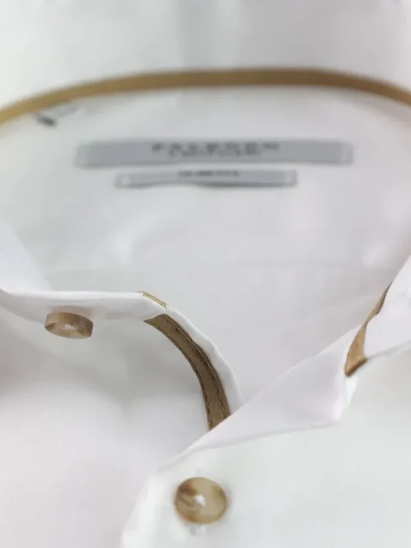 Palenzo Prêt-à-porter | Chemise petit col français - Blanc