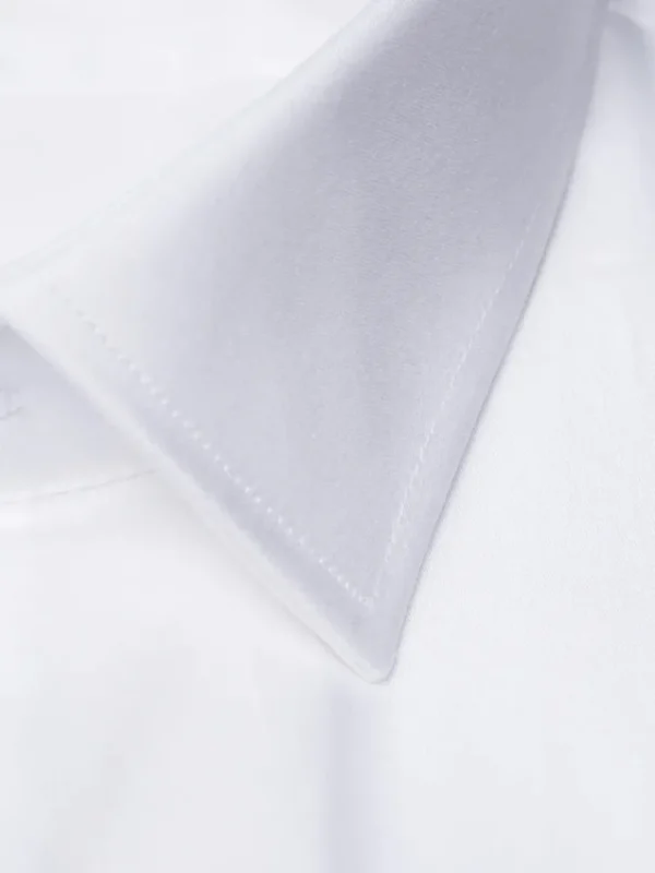 Palenzo Prêt-à-porter | Chemises | Chemise petit col français - Blanc