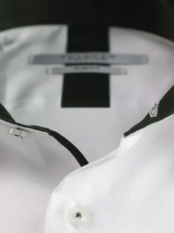 Palenzo Prêt-à-porter | Chemises | Chemise petit col français - Blanc