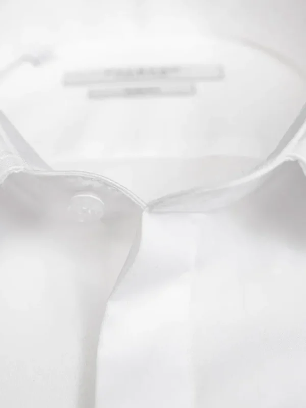 Palenzo Prêt-à-porter | Chemises | Chemise petit col français - Blanc