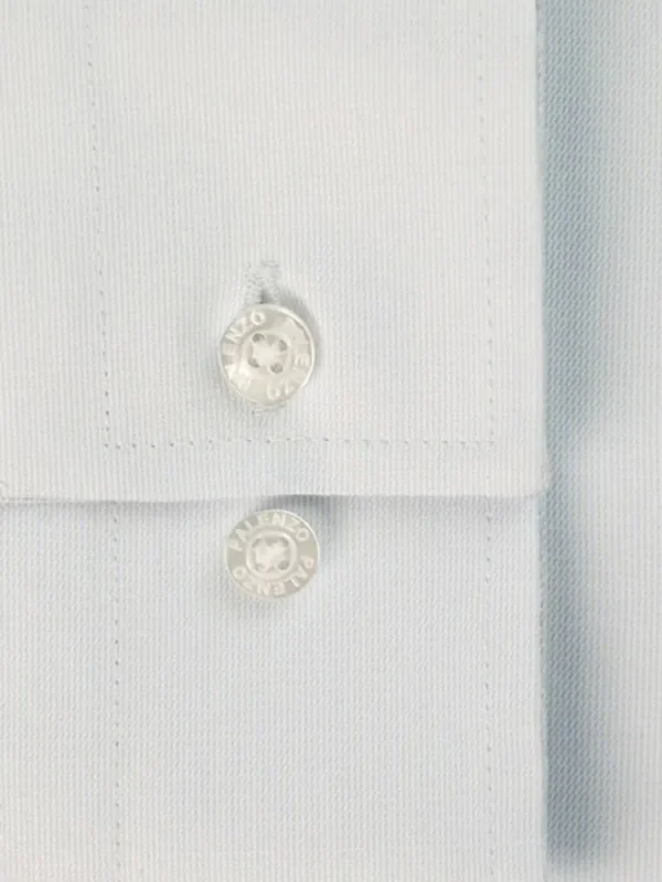 Palenzo Prêt-à-porter | Chemise petit col français - Bleu clair