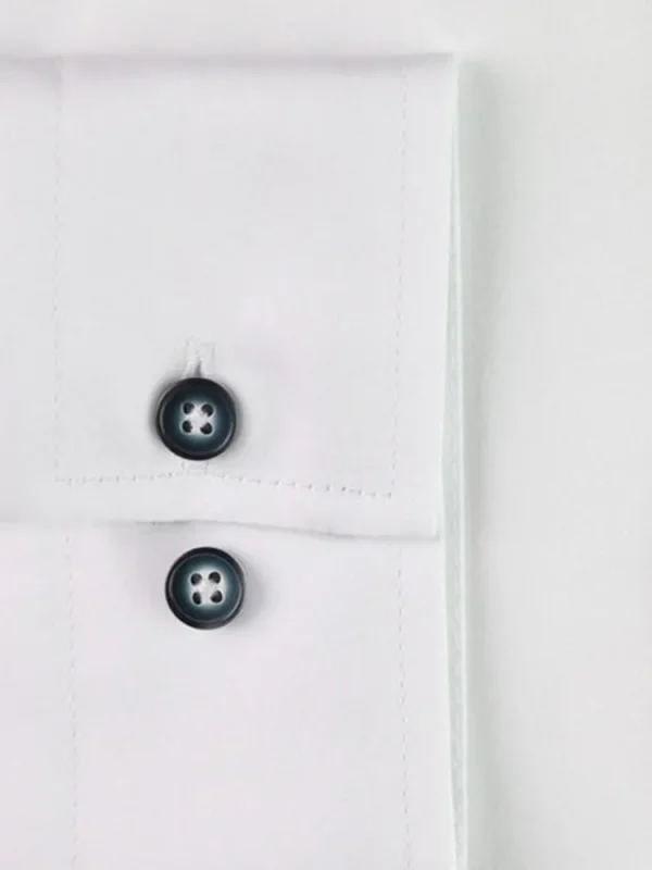 Palenzo Prêt-à-porter | Chemise petit col français - Blanc