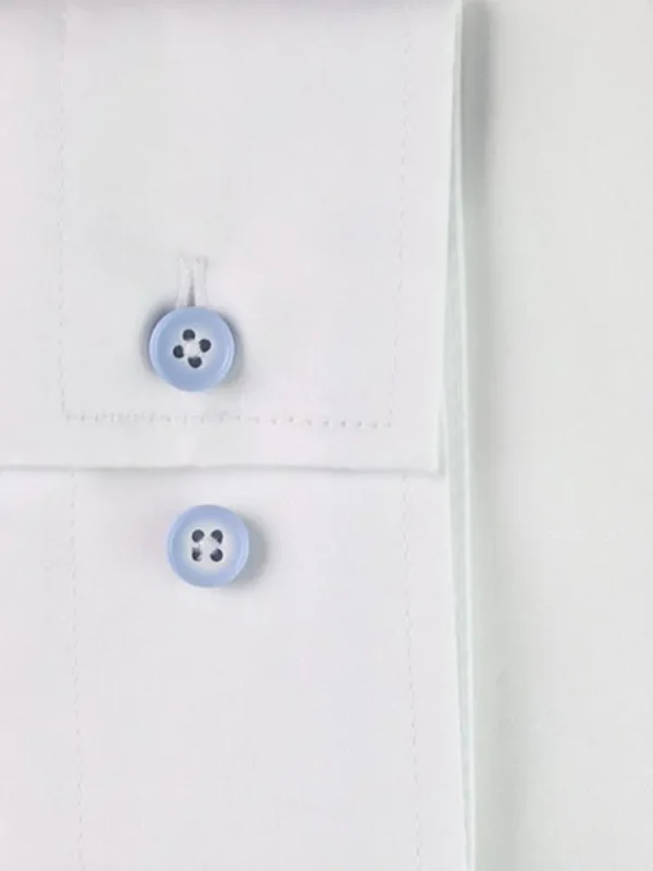 Palenzo Prêt-à-porter | Chemise petit col français - Blanc