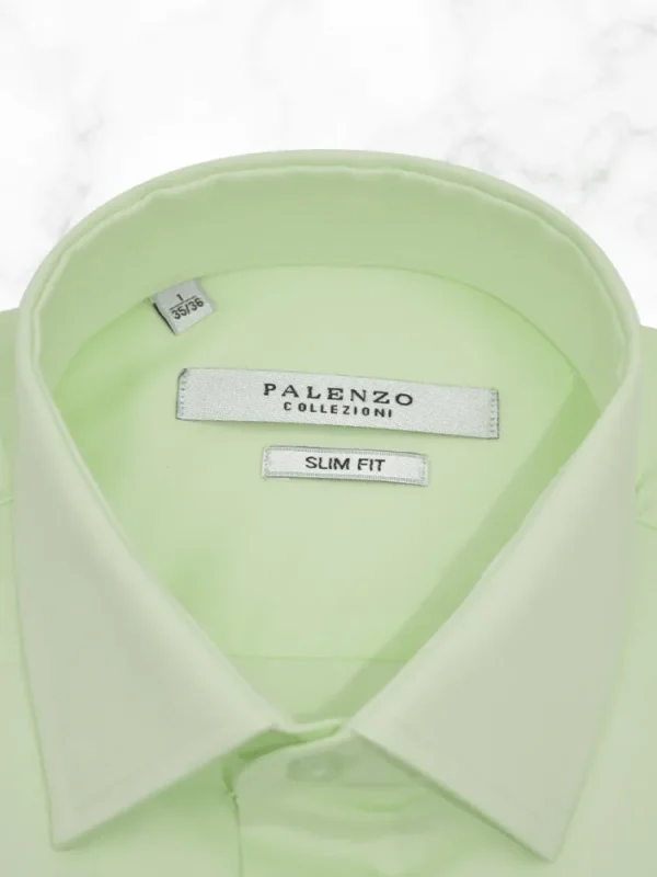 Palenzo Prêt-à-porter | Chemises | Chemise petit col français - Vert