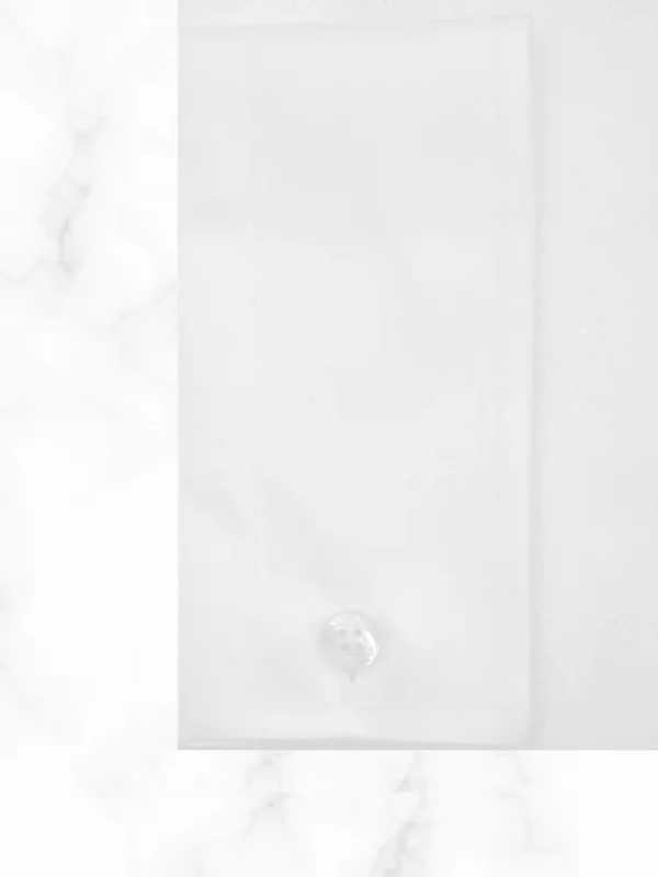 Palenzo Prêt-à-porter | Chemises Cérémonie | Chemise petit col français - Blanc bi-matière