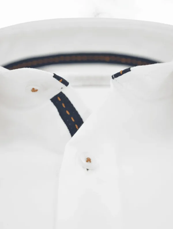 Palenzo Chemises | Chemise petit col français - Blanc