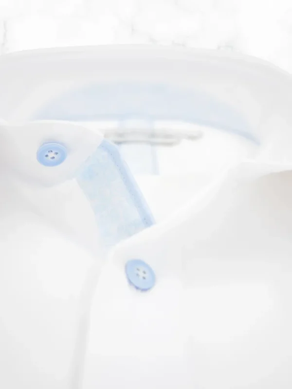 Palenzo Prêt-à-porter | Chemise petit col français - Blanc