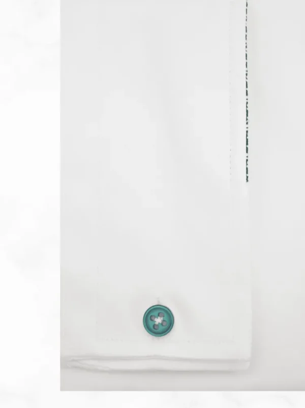 Palenzo Prêt-à-porter | Chemises | Chemise petit col français - Blanc
