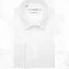 Palenzo Prêt-à-porter | Chemises Cérémonie | Chemise plastron petit col français - Blanc