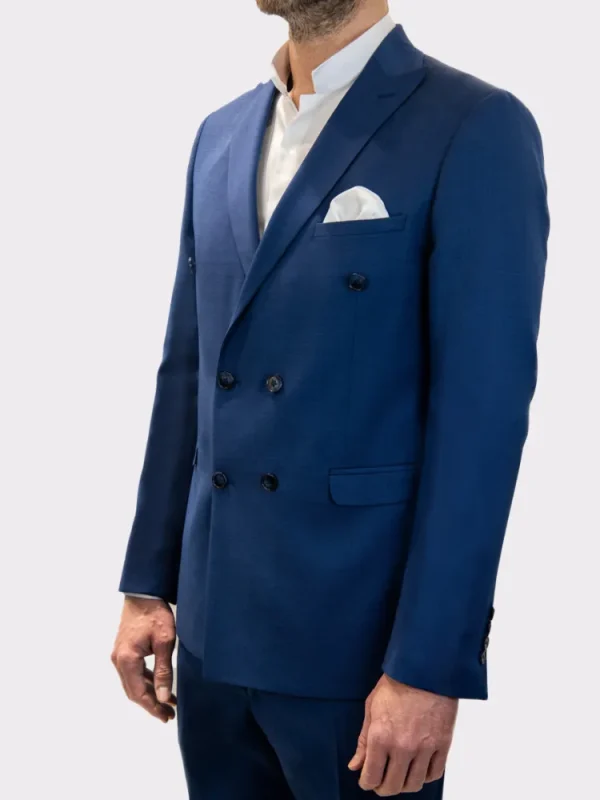 Palenzo Prêt-à-porter | Costume croisé - Bleu