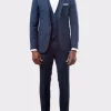 Palenzo Prêt-à-porter | Costume slim fit - Bleu
