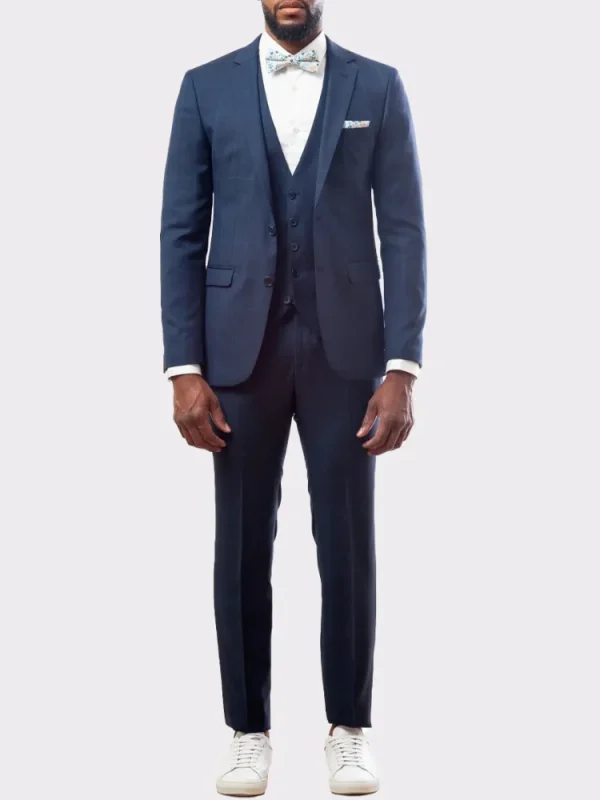 Palenzo Prêt-à-porter | Costume slim fit - Bleu