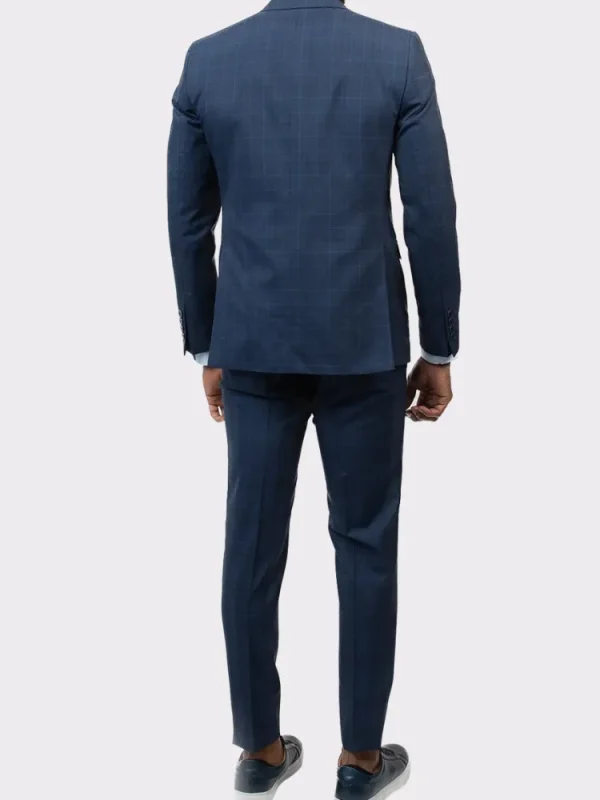 Palenzo Prêt-à-porter | Costume slim fit - Bleu