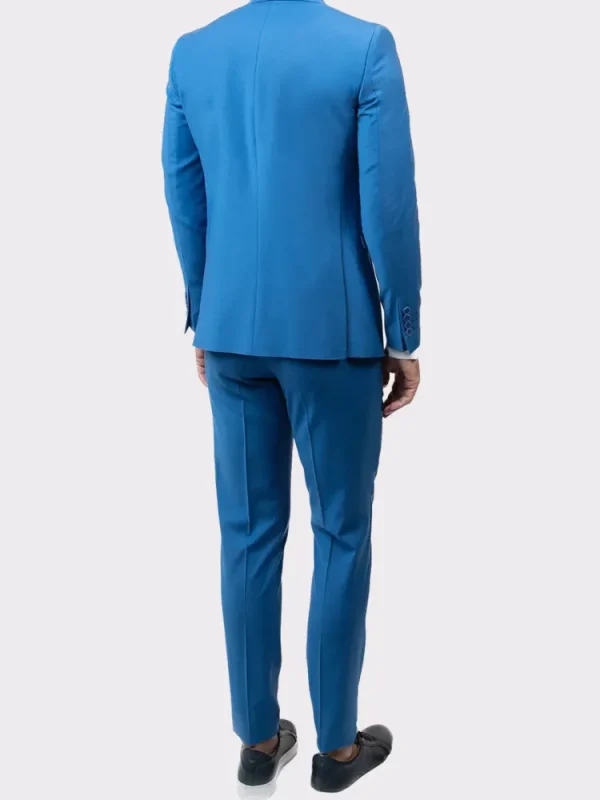Palenzo Prêt-à-porter | Costume slim fit - Bleu indigo