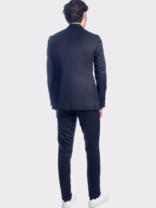 Palenzo Prêt-à-porter | Costume slim fit - Bleu nuit