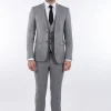 Palenzo Prêt-à-porter | Costume slim fit - Gris
