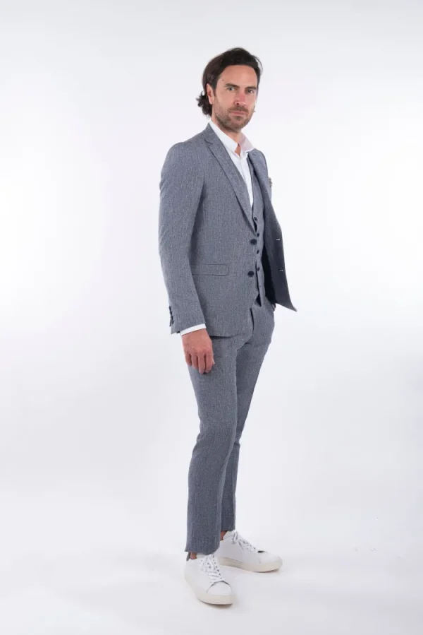 Palenzo Prêt-à-porter | Costume slim fit - Gris