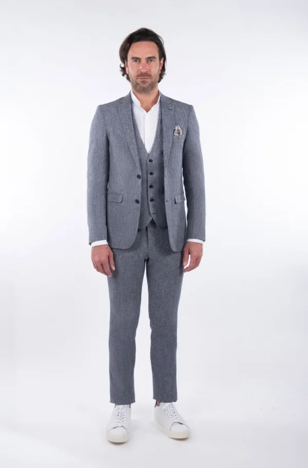 Palenzo Prêt-à-porter | Costume slim fit - Gris