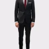 Palenzo Prêt-à-porter | Costume slim fit - Noir