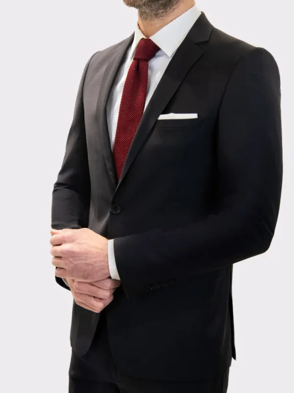 Palenzo Prêt-à-porter | Costume slim fit - Noir