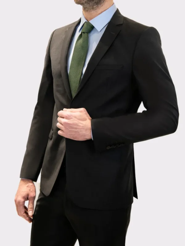 Palenzo Prêt-à-porter | Costume slim fit - Noir et gris