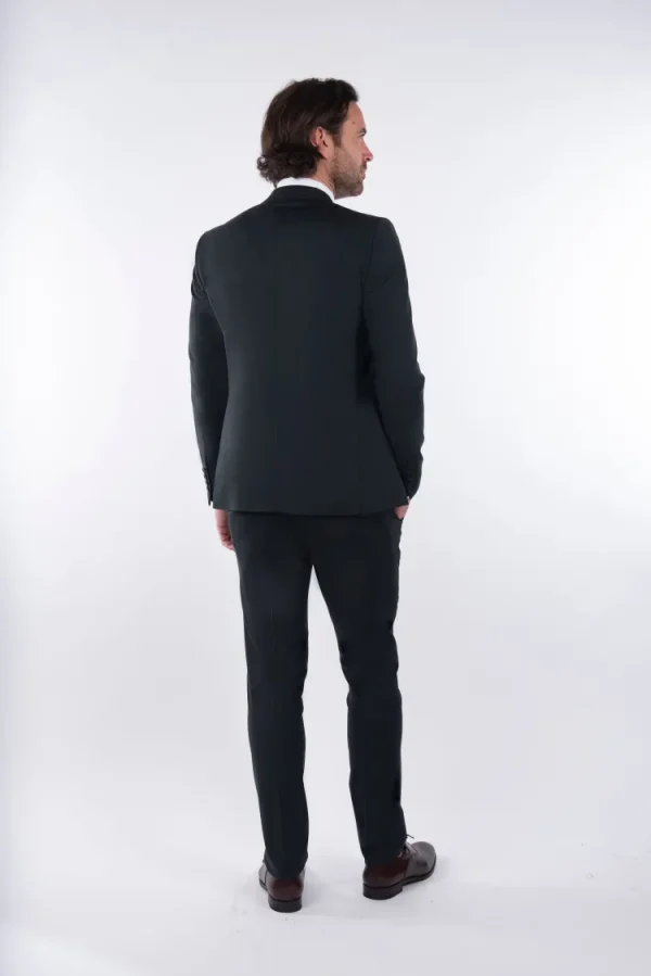 Palenzo Prêt-à-porter | Costume slim fit - Vert bouteille