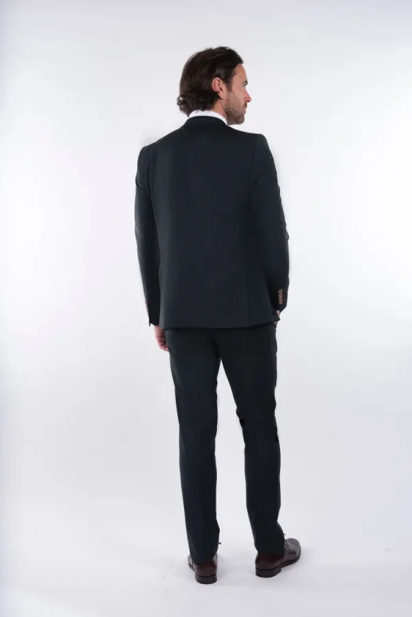 Palenzo Prêt-à-porter | Costume slim fit - Vert bouteille