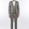 Palenzo Prêt-à-porter | Costume slim fit - Vert tilleul