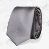 Palenzo Accessoires Et Chaussures | Souliers & Accessoires | Cravate - Grise satin