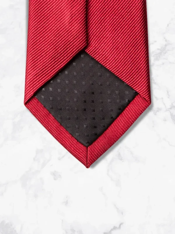 Palenzo Accessoires Et Chaussures | Cravates Et Nœuds Papillon | Cravate - Rouge à rayures
