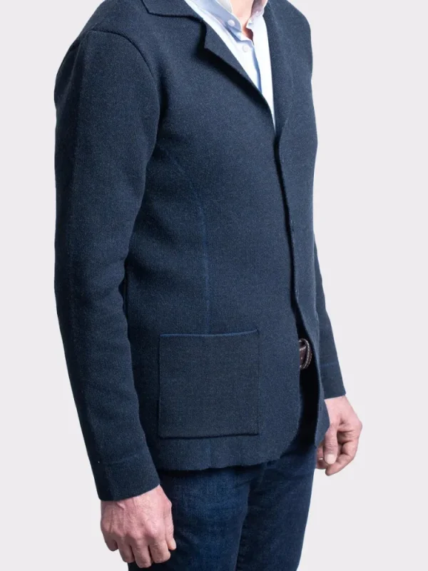 Palenzo Prêt-à-porter | Mailles, Gilets | Gilet boutonné - Bleu marine