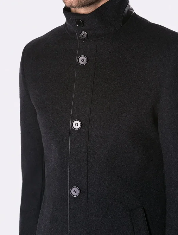 Palenzo Prêt-à-porter | Manteaux | Manteau slim - Anthracite
