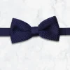 Palenzo Accessoires Et Chaussures | Cravates Et Nœuds Papillon | Nœud papillon tricoté - Bleu marine
